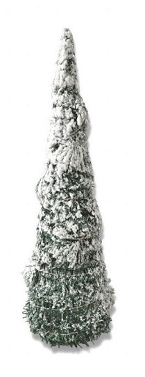 Zasněžený stromek kužel 80cm, 40LED - Dekorace a domácnost Dekorace Vánoce a Silvestr